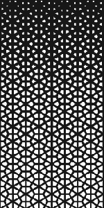 Gradiated pattern